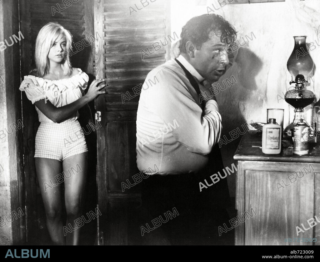 RICHARD BURTON and SUE LYON in THE NIGHT OF THE IGUANA 1964