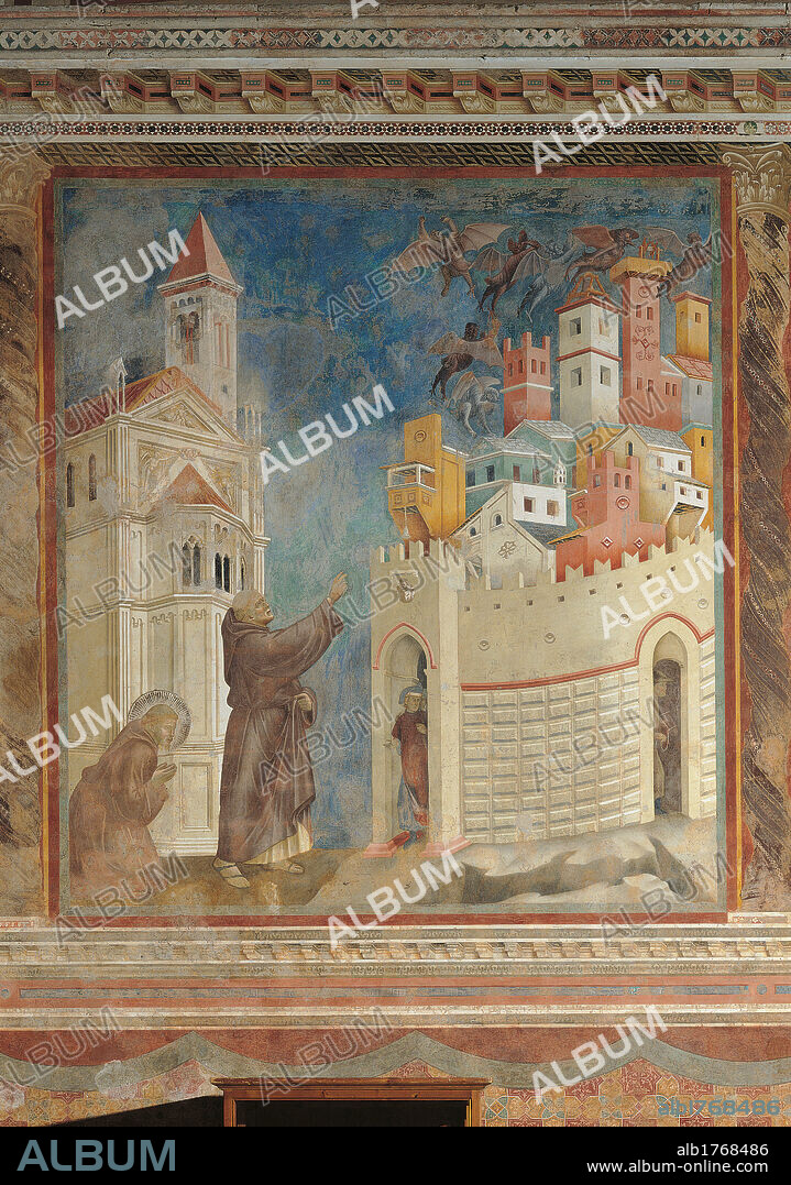 Stories of St Francis St Francis drives the Devils out of Arezzo