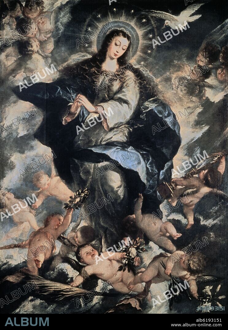 JOSE ANTOLINEZ (1635-1675). INMACULADA CONCEPCION.