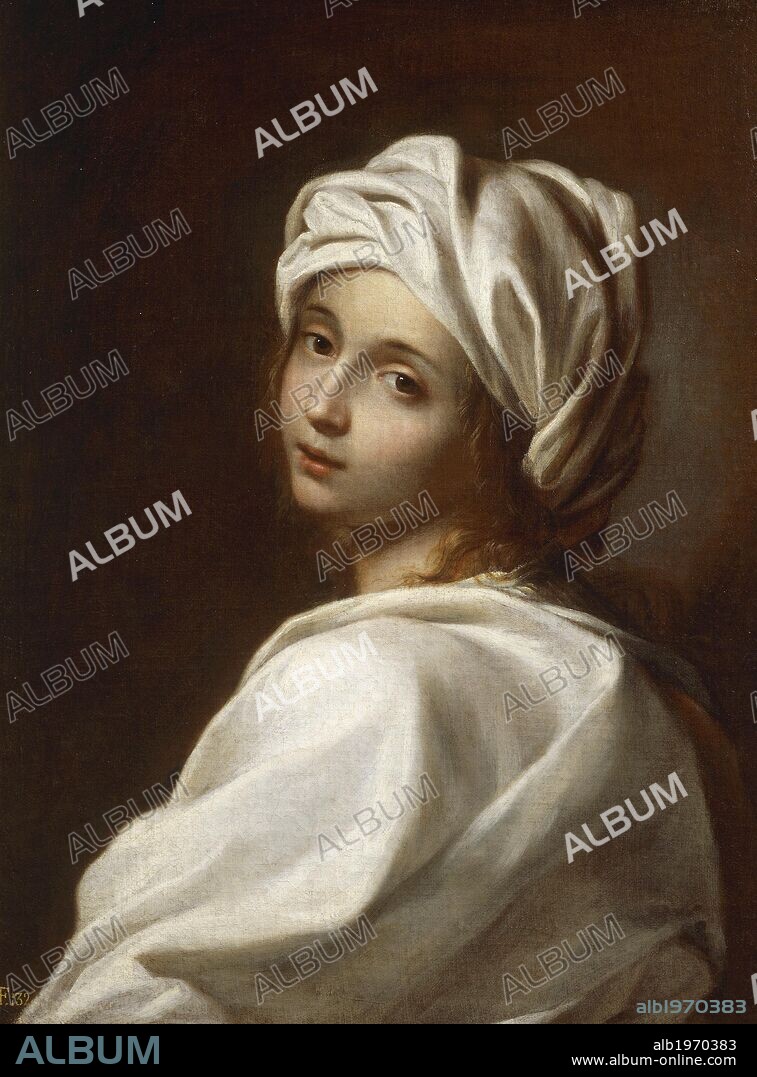 Portrait of Beatrice Cenci 1600 by Guido Reni 1575 1642 oil