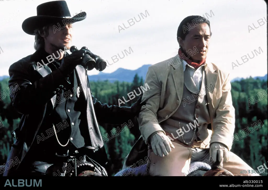 JACKIE CHAN and OWEN WILSON in SHANGHAI NOON, 2000, directed by 