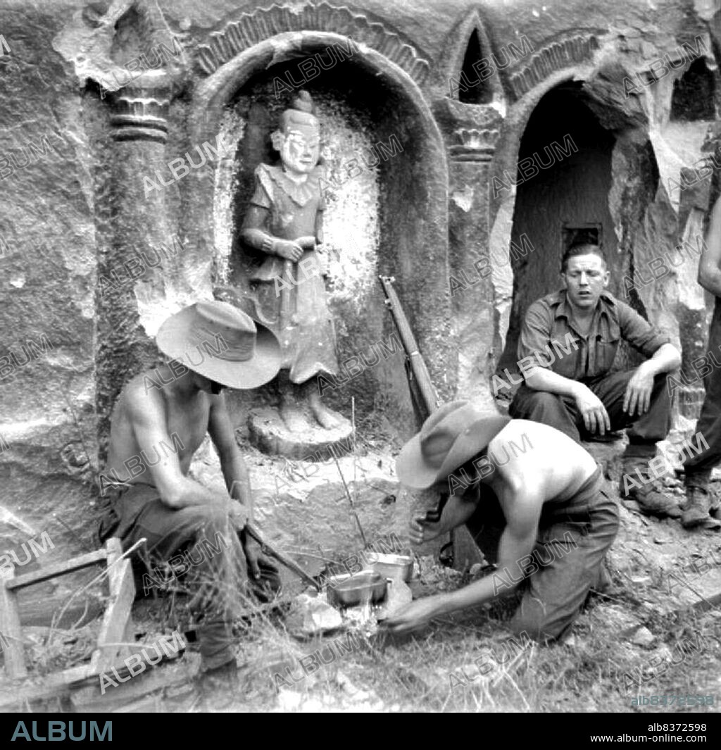 Burma Myanmar British soldiers of the 26th Indian Infantry