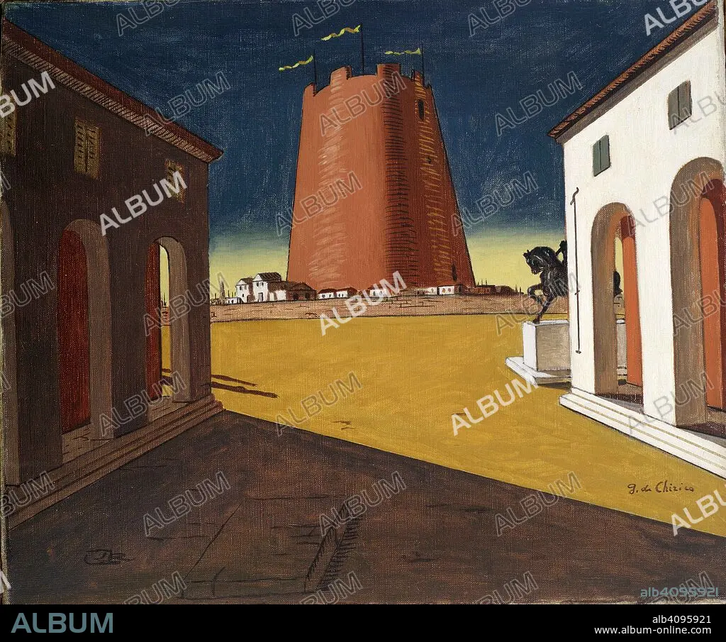 Piazza d'Italia by Giorgio de Chirico