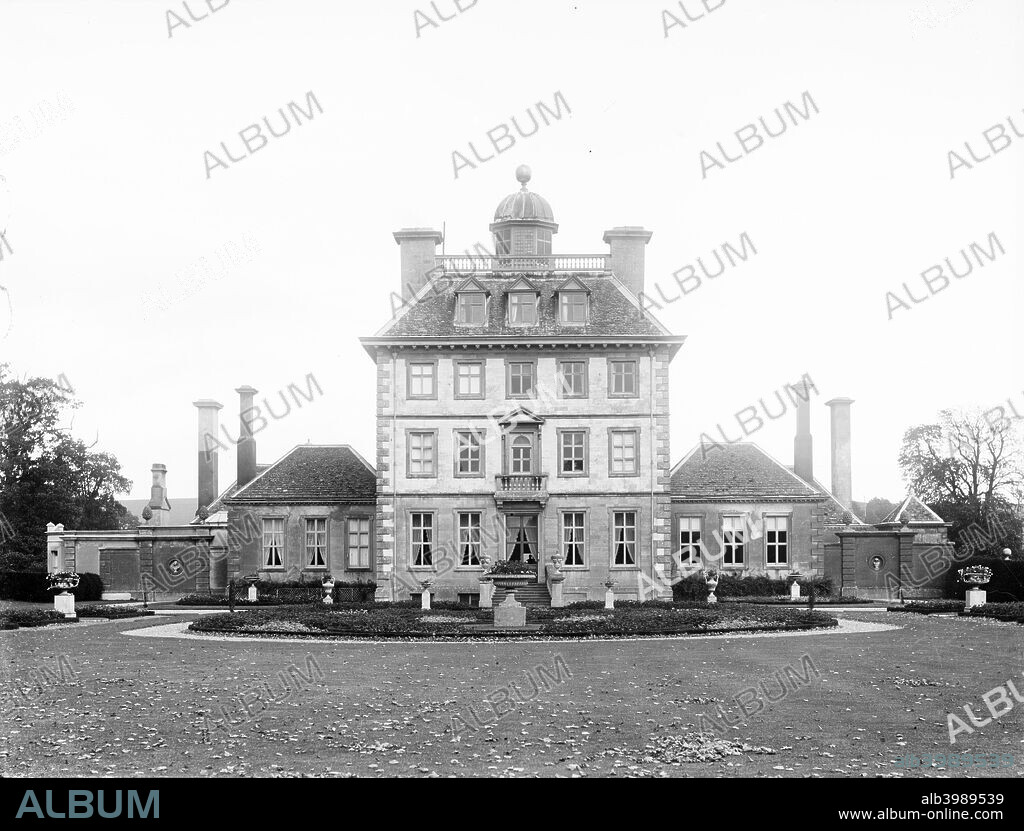 Ashdown Park House, Ashbury, Oxfordshire, c1860-c1922. Ashdown House, isolated in the Berkshire Downs, was built in c1660 by Lord Craven for the 'Winter Queen', Elizabeth of Bohemia, who was sister to Charles I.