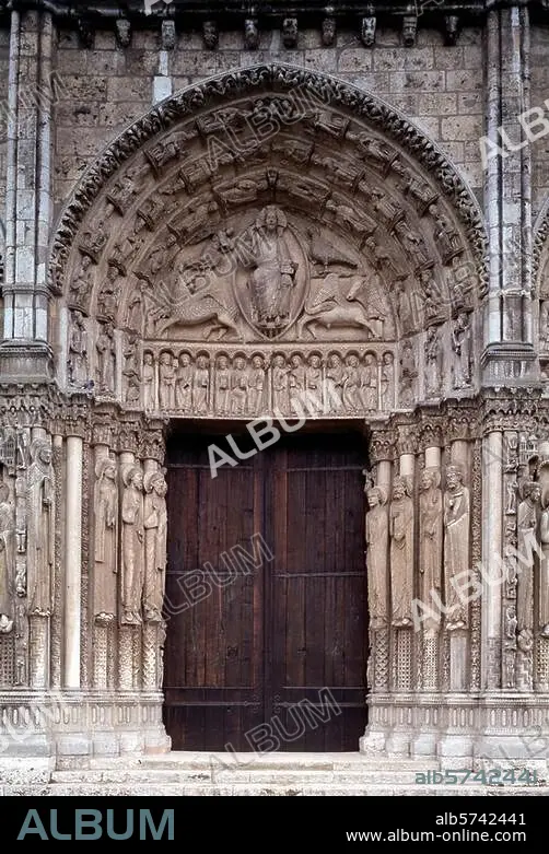 Chartres (France), Cathedral Of Our Lady Of Chartres, (Cathédrale Notre ...