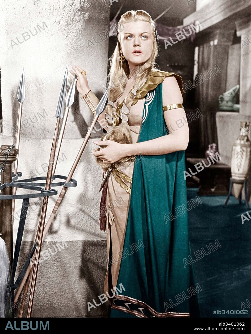 ANGELA LANSBURY in SAMSON AND DELILAH, 1949, directed by CECIL B DEMILLE. Copyright PARAMOUNT PICTURES.