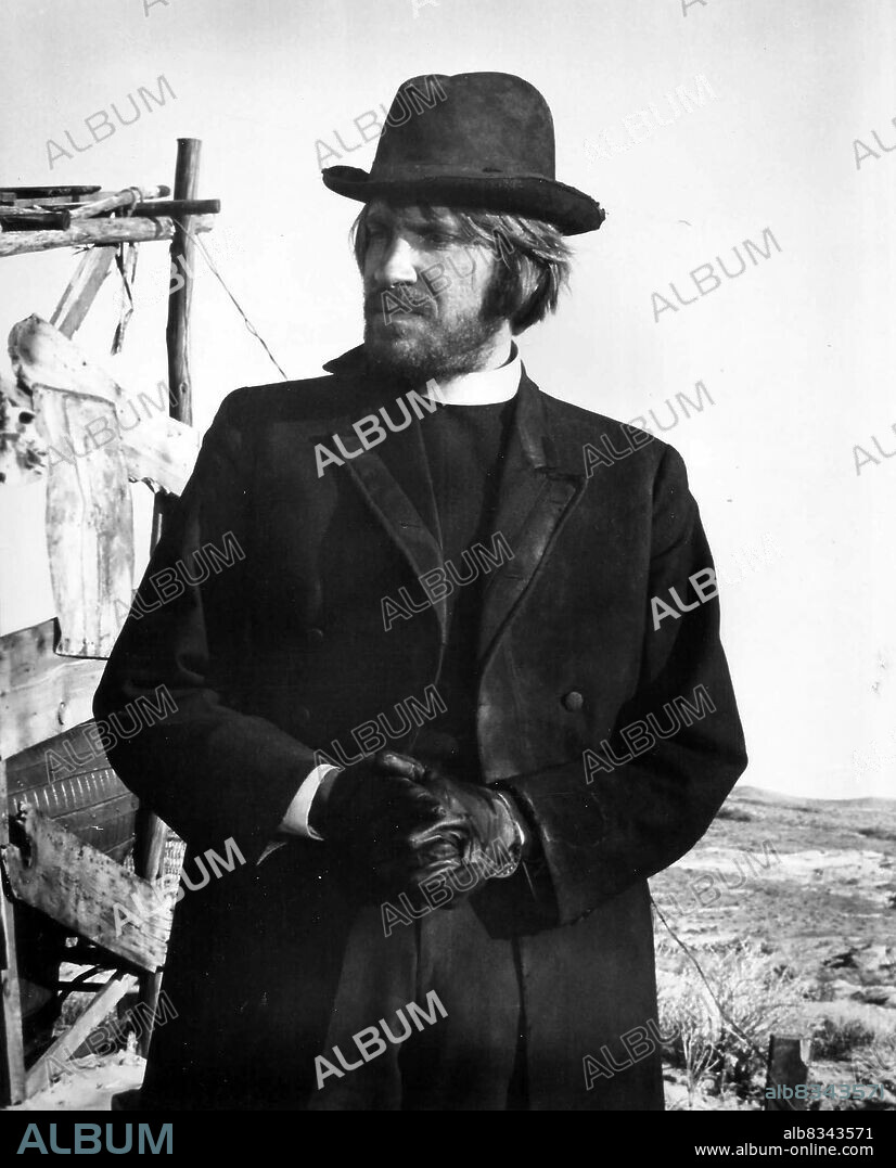 DAVID WARNER in THE BALLAD OF CABLE HOGUE, 1970, directed by SAM PECKINPAH. Copyright WARNER BROTHERS.