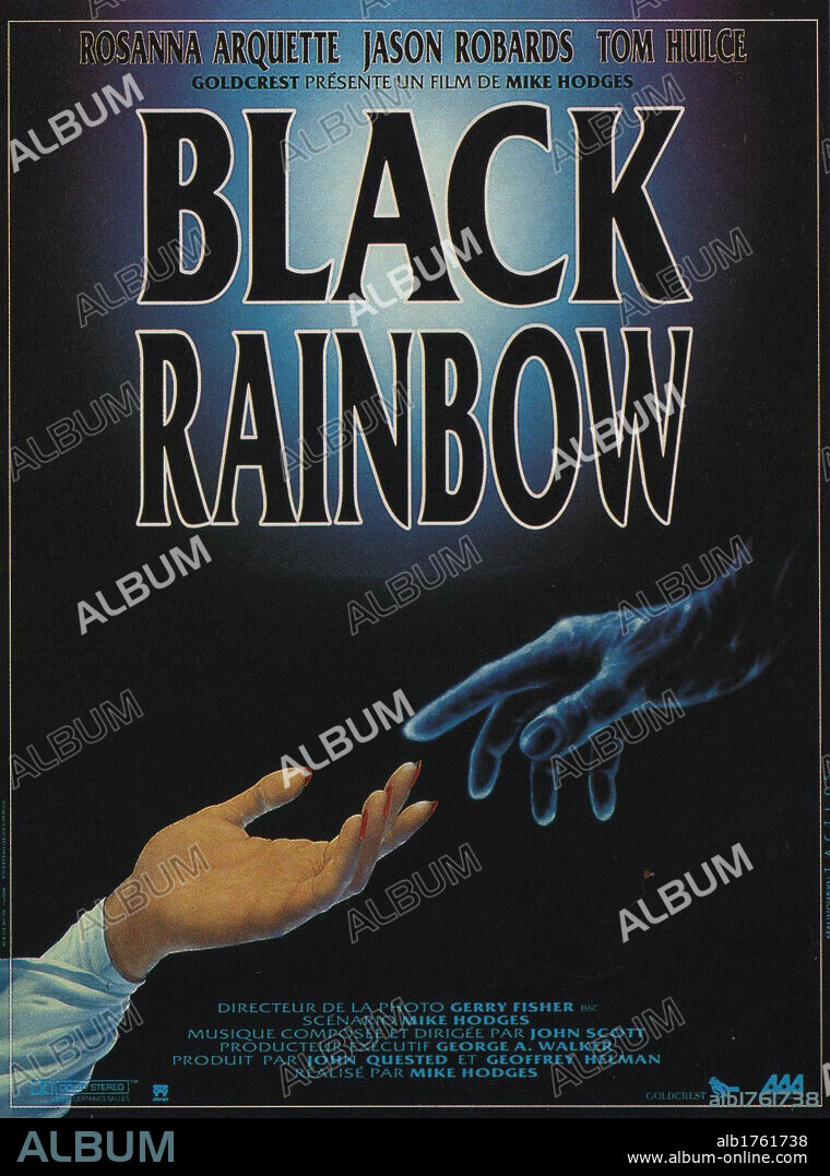 Poster of BLACK RAINBOW, 1989, directed by MIKE HODGES. Copyright PALACE PICTURES.