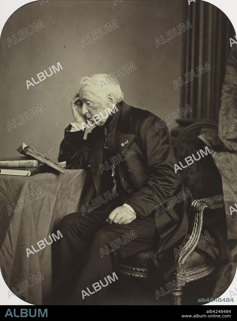 Unknown Male Sitter, c. 1860. Antoine-Samuel Adam-Salomon (French, 1818-1881). Albumen print from wet collodion negative; image: 24.4 x 18.8 cm (9 5/8 x 7 3/8 in.); matted: 61 x 50.8 cm (24 x 20 in.).