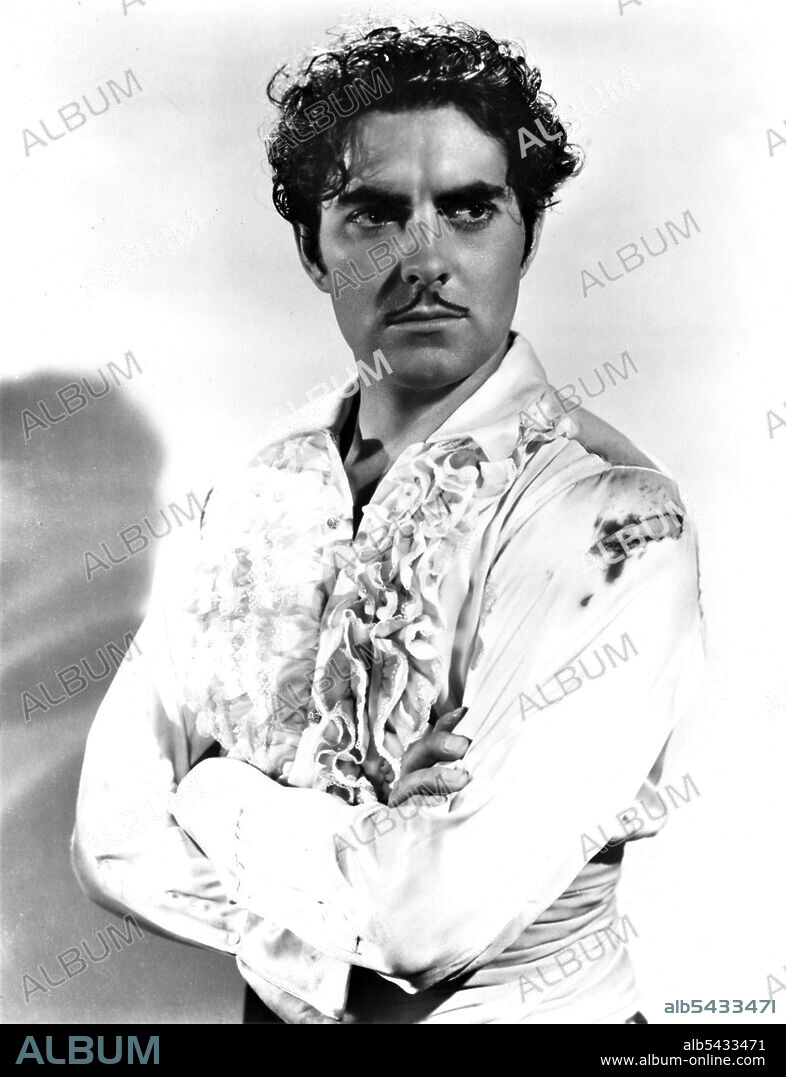 TYRONE POWER en EL SIGNO DEL ZORRO, 1940 (THE MARK OF ZORRO), dirigida por ROUBEN MAMOULIAN. Copyright 20TH CENTURY FOX.