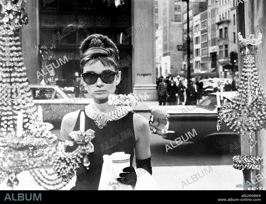 Audrey Hepburn. Breakfast At Tiffany's 1961, Directed by Blake Edwards'  Photographic Print