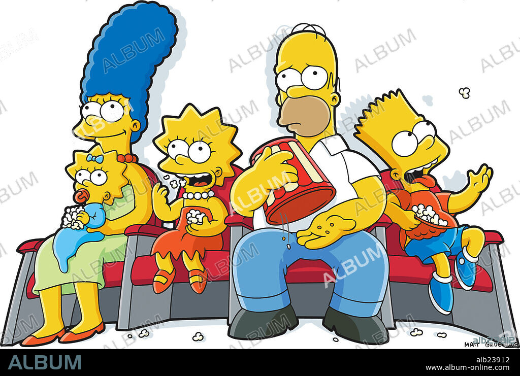 THE SIMPSONS MOVIE 2007 directed by DAVID SILVERMAN. Copyright