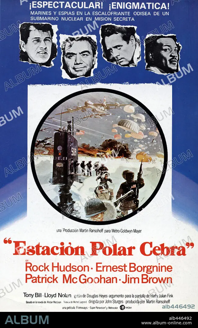 ESTAÇÃO POLAR ZEBRA - John Sturges - DVD