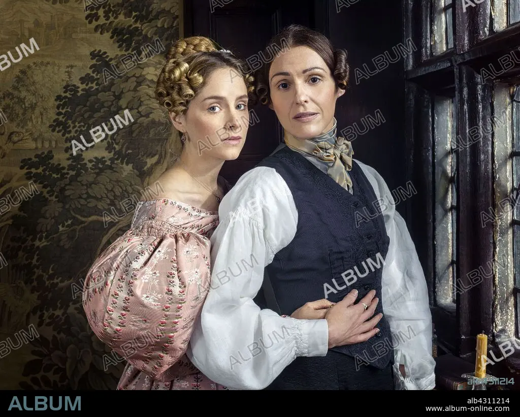 SOPHIE RUNDLE and SURANNE JONES in GENTLEMAN JACK, 2019, directed by SALLY  WAINWRIGHT. Copyright BBC ONE. - Album alb4311214