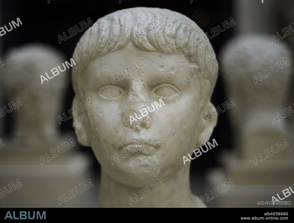 Marble bust of a man, Roman, Early Imperial, Julio-Claudian