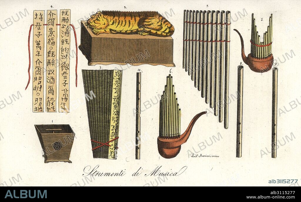 Chińskie instrumenty muzyczne: zhu 1, yuChińskie instrumenty muzyczne: zhu 1, yu  