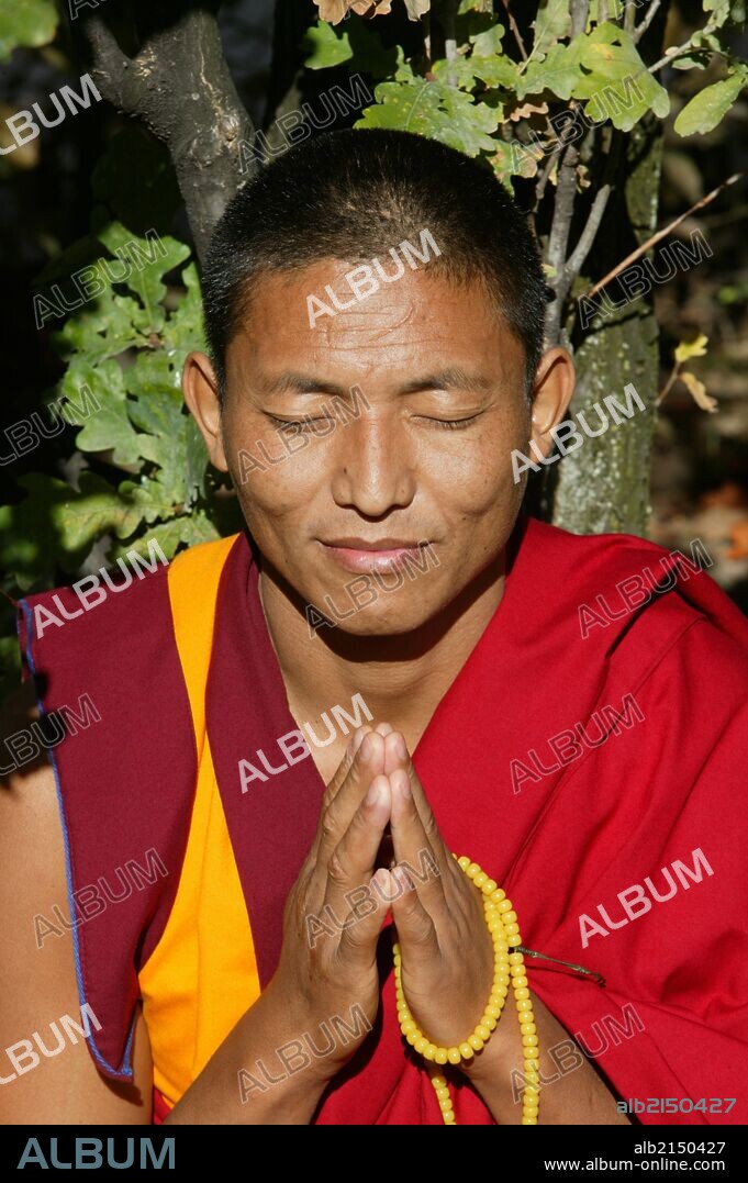 Tibetan monk.