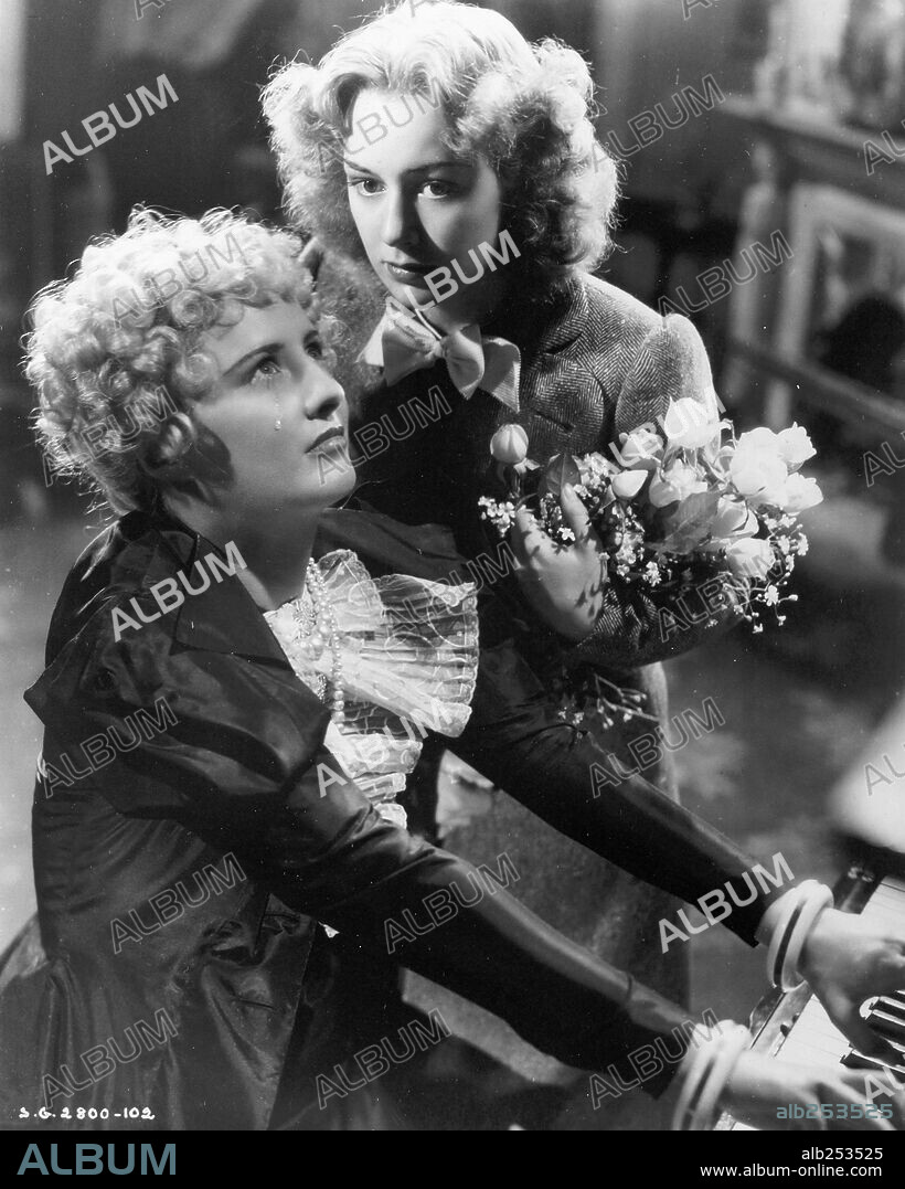 ANNE SHIRLEY and BARBARA STANWYCK in STELLA DALLAS, 1937, directed