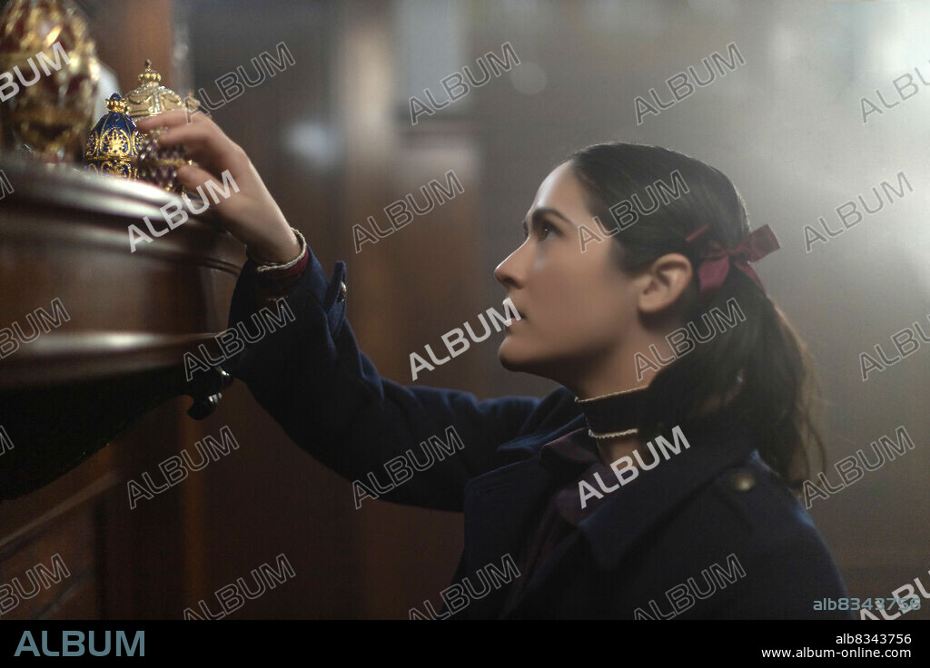 ISABELLE FUHRMAN in ORPHAN: FIRST KILL, 2022, directed by WILLIAM BRENT BELL. Copyright DARK CASTLE ENTERTAINMENT.