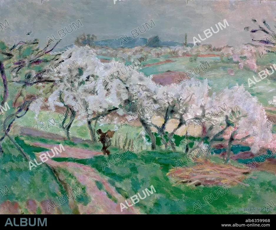 PIERRE BONNARD. Bonnard / Spring in Normandy / Painting 