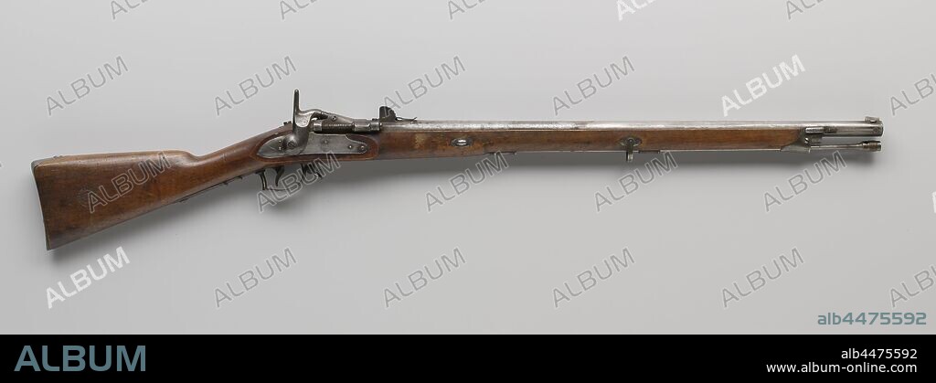 Breech-Loading Gun, System Jacob Snider, Rear-loading rifle with smooth ...