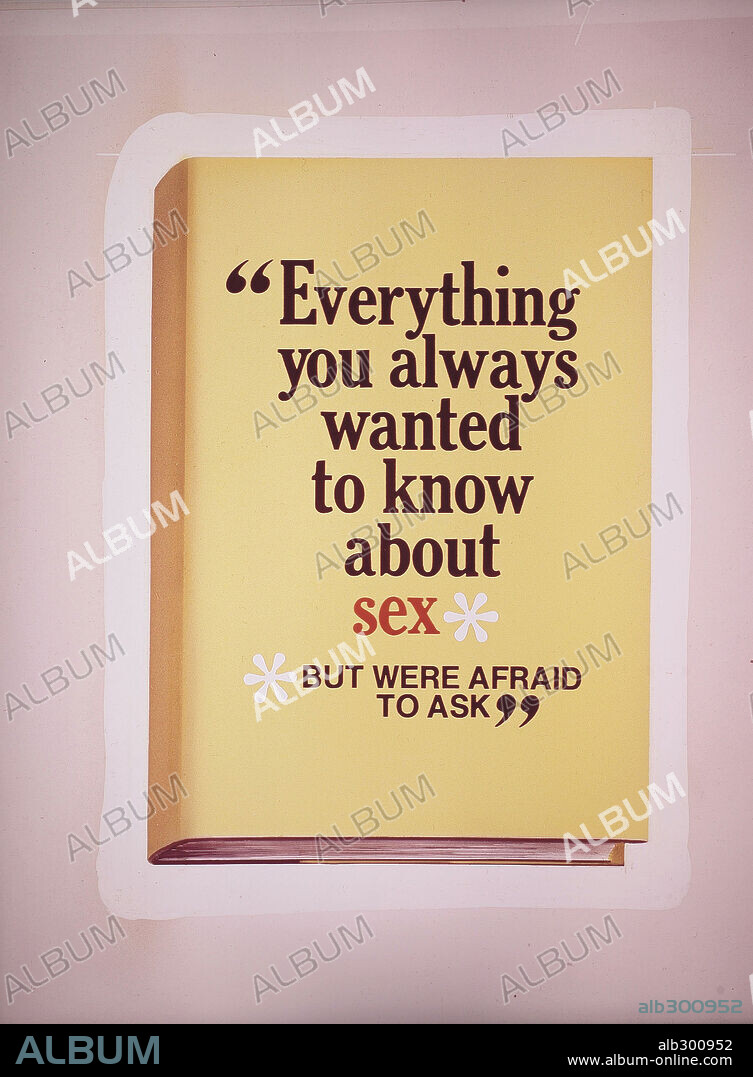 Poster of EVERYTHING YOU ALWAYS WANTED TO KNOW ABOUT SEX, 1972 (EVERYTHING  YOU ALWAYS WANTED TO KNOW ABOUT SEX * BUT WERE AFRAID TO ASK), directed by  WOODY ALLEN. Copyright - Album alb300952