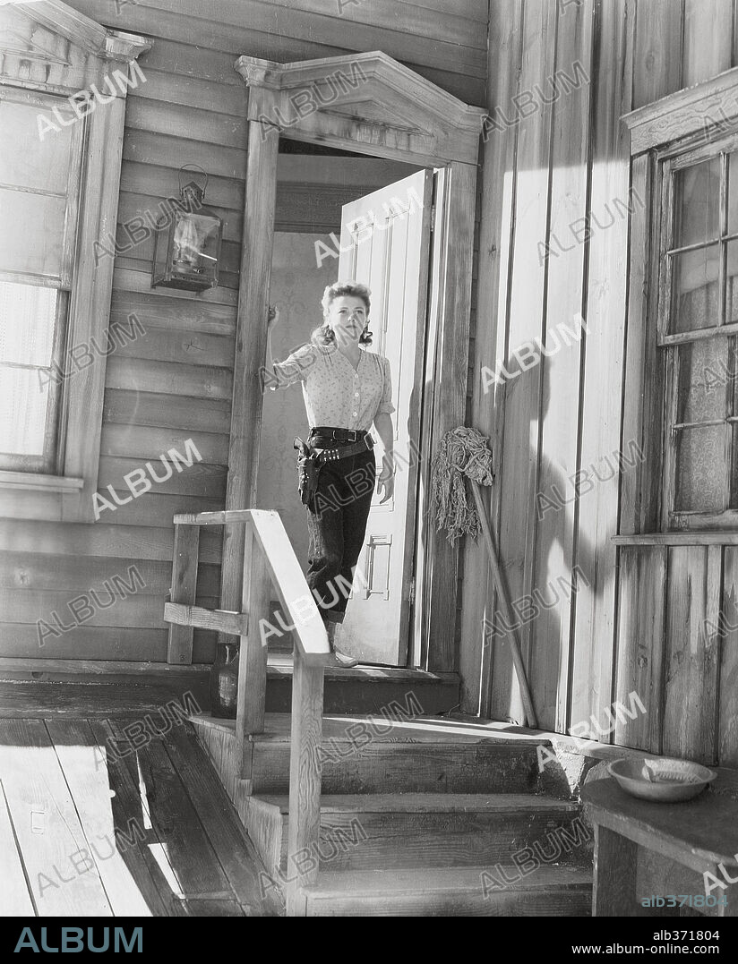 ANNE BAXTER in YELLOW SKY, 1948, directed by WILLIAM A. WELLMAN. Copyright 20TH CENTURY FOX.