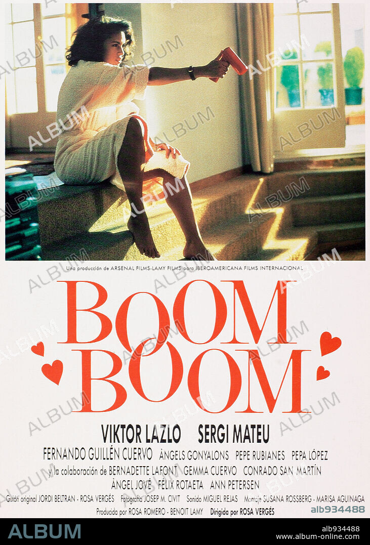 Poster of BOOM BOOM, 1990, directed by ROSA VERGES. Copyright ARSENAL FILMS.