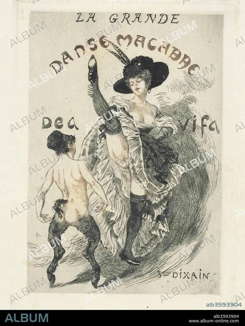 MARTIN VAN MAELE. Illustration from the Series La Grande Danse 