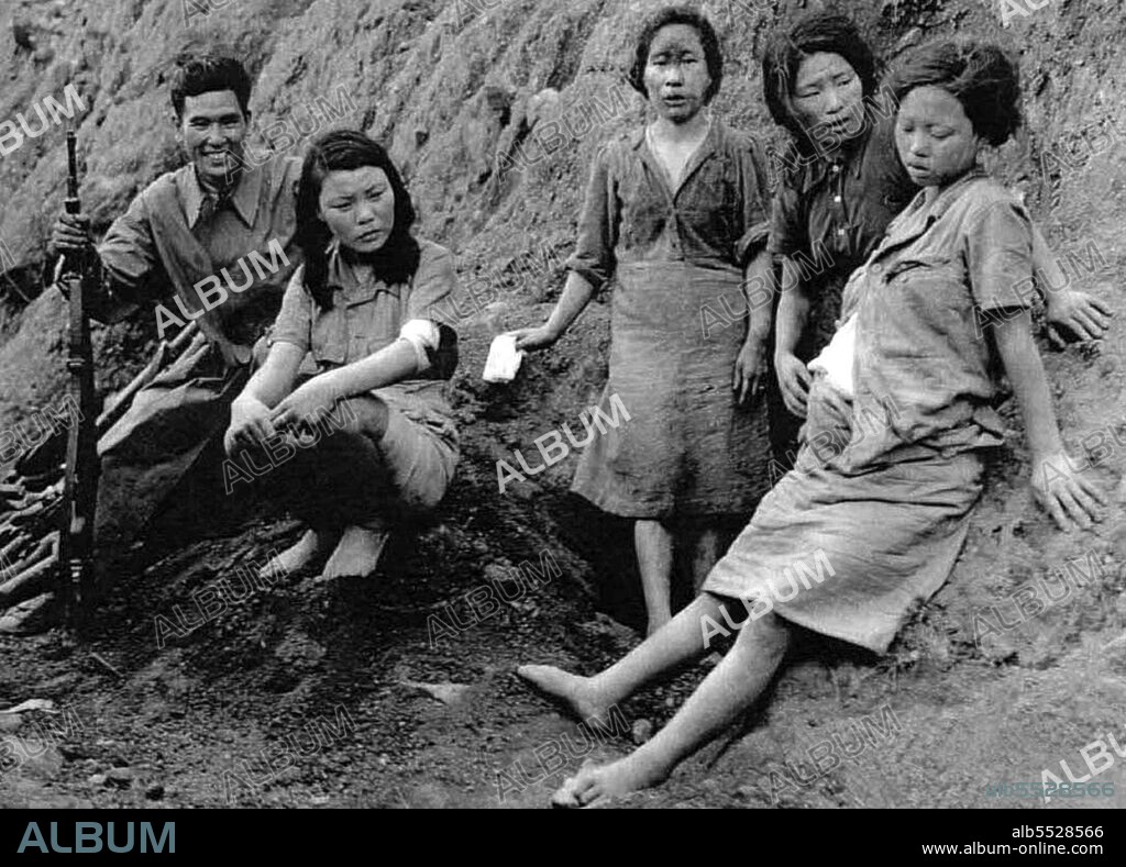 Comfort women were women and girls forced into a prostitution corps created by the Empire of Japan during World War II. The name 'comfort women' is a translation of a Japanese name <i>ianfu</i> (???). Ianfu is a euphemism for <i>shofu</i> (??) whose meaning is 'prostitute'. Estimates vary as to how many women were involved, with numbers ranging from as low as 20,000 to as high as 400,000, but the exact numbers are still being researched and debated. Many of the women were from occupied countries, including Korea, China, and the Philippines, although women from Burma, Thailand, Vietnam, Malaysia, Taiwan, Indonesia and other Japanese-occupied territories were used for military brothels. Stations were located in Japan, China, the Philippines, Indonesia, then Malaya, Thailand, Burma, New Guinea, Hong Kong, Macau, and French Indochina. A smaller number of women of European origin from the Netherlands and Australia were also involved.