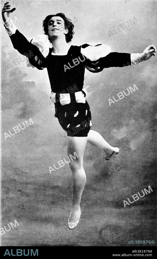 Vaslav Nijinsky, a ballet dancer, in a scene from Giselle. Portrait of Vaslav Nijinsky in Giselle, 1910. Photo by L. Roosen. Vaslav Nijinsky (1889-1950) was a Russian ballet dancer and choreographer of Polish descent, cited as the greatest male dancer of the early 20th century. He was celebrated for his virtuosity and for the depth and intensity of his characterizations. He could dance en pointe, a rare skill among male dancers at the time and was admired for his seemingly gravity-defying leaps. In his late twenties, Nijinsky became increasingly mentally unstable; he was diagnosed with schizophrenia in 1919 and committed to an asylum for the first time. For the next 30 years, he was in and out of institutions, never dancing again in public.