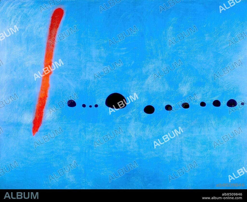 Joan Miro/ Azul II, 1961. 270 x 355 cm. Óleo.