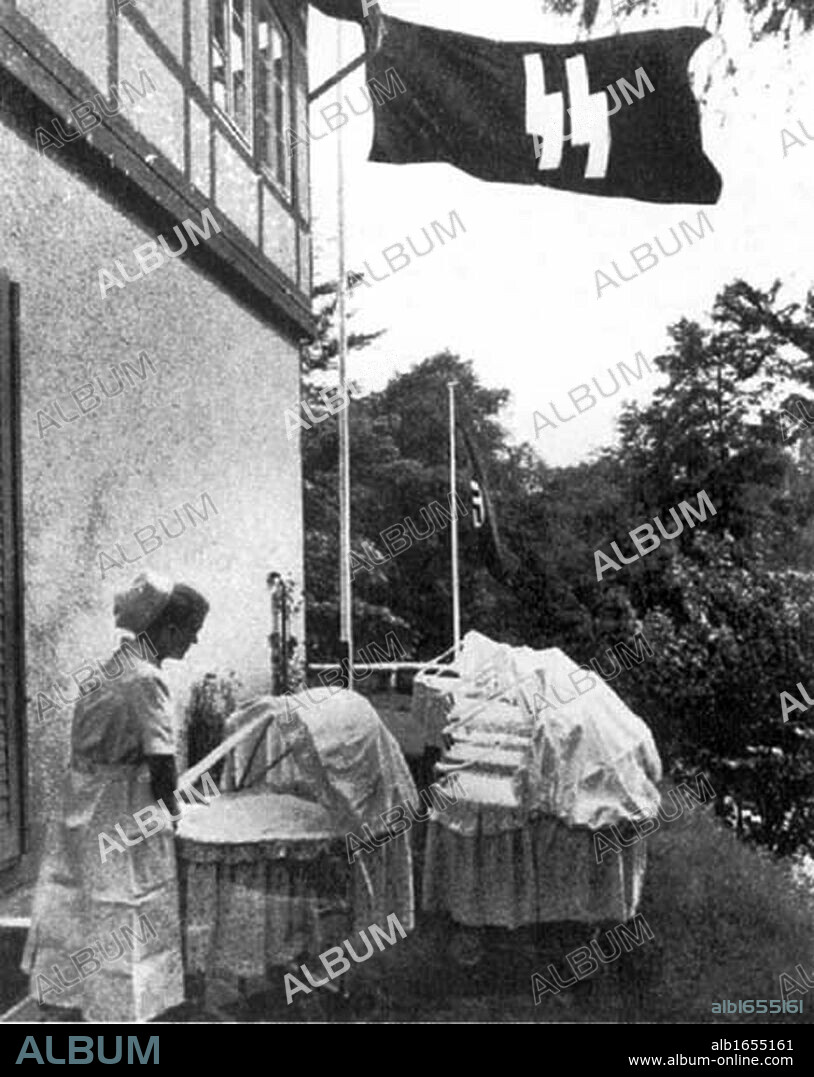 Lebensborn nursing home. Lebensborn (Fount of Life) was a Nazi organization set up by SS leader Heinrich Himmler, which provided maternity homes and financial assistance to the wives of SS members and to unmarried mothers. Set up in Germany in 1935, Leben.