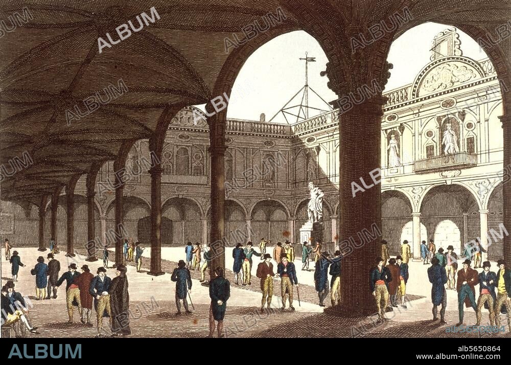 AN NIMO. London Royal Exchange Bertuch 1816 Album alb5650864