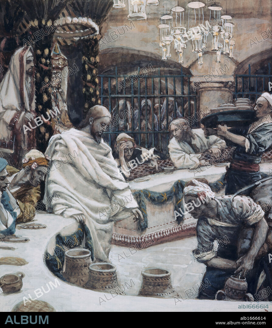 The Marriage of Cana in Galilee James Tissot 1836 1902 French