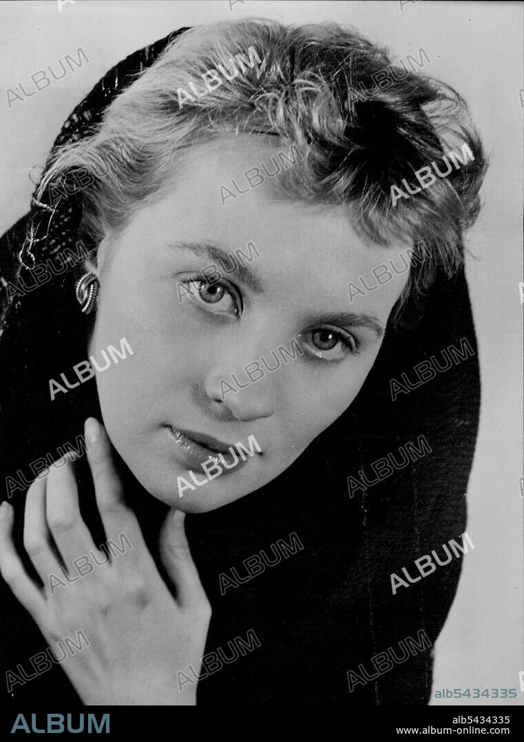 Mai Zetterling, Stage And Screen Star -- Miss Zetterling, who was recently divorced from Tutte Lemkov, has adopted a new hairstyle. May 01, 1953. (Photo by Ida Kar, Camera Press).