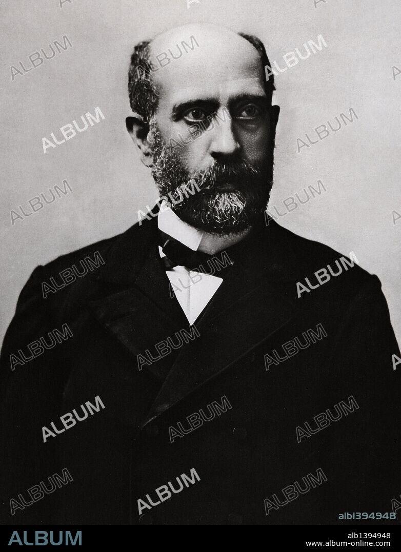 Salmerón y Alonso, Nicolás (Alhama la Seca, Almería, 1838-Pau, Francia,  1908). Político y filósofo español, fue Presidente del Poder Ejecutivo de  la Primera República Espa - Album alb1394948