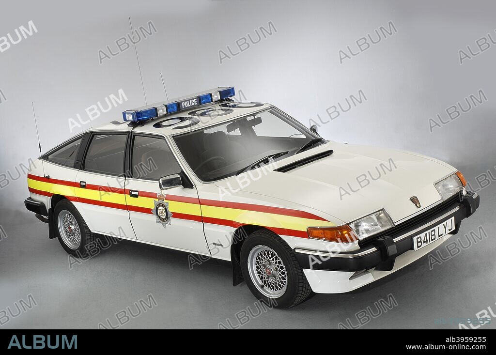 1984 Rover SD1 Police patrol car.