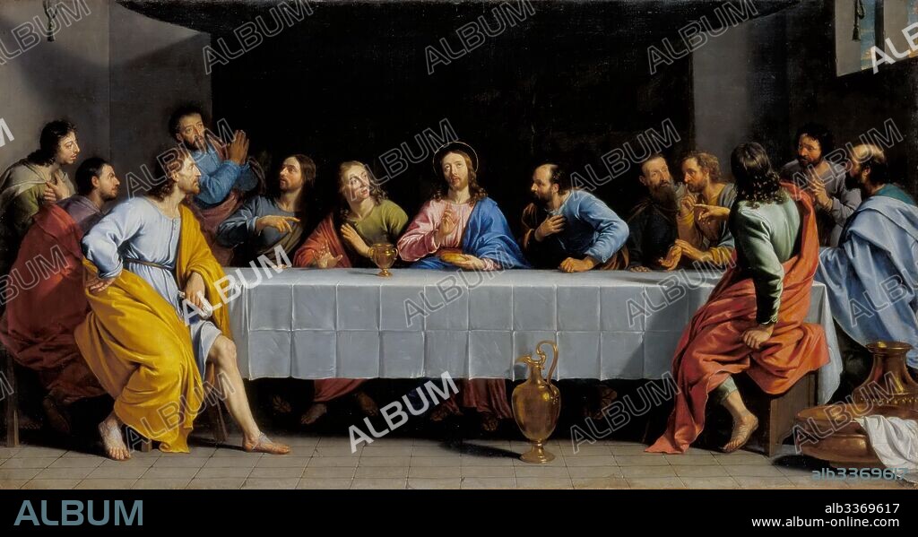 PHILIPPE DE CHAMPAIGNE. The Last Supper. - Album alb3369617