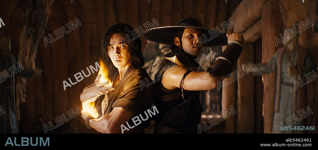 LUDI LIN and MAX HUANG in MORTAL KOMBAT, 2021, directed by SIMON MCQUOID. Copyright NEW LINE CINEMA.