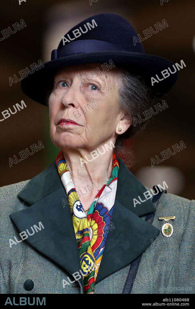 July 12, 2024, Gloucester, London, United Kingdom: Princess Anne with a bruise under her left eye as she returns to royal duties with a visit to the Riding for the Disabled Association National Championships in Gloucester, United Kingdom. The Princess suffered from minor head wounds and concussion in an incident while walking around her Gatcombe Park estate (Credit Image: © Pool/i-Images via ZUMA Press).