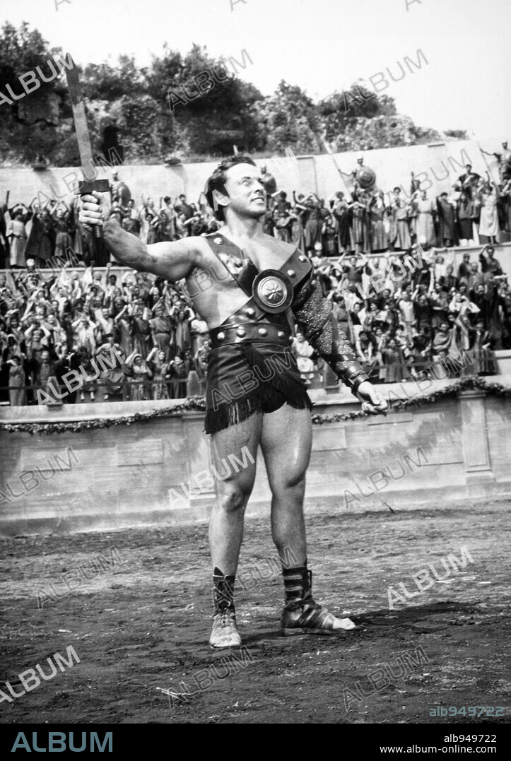 MARK FOREST in COLOSSUS OF THE ARENA, 1962 (MACISTE, IL GLADIATORE PIÙ FORTE DEL MONDO), directed by MICHELE LUPO. Copyright LEONE FILM.