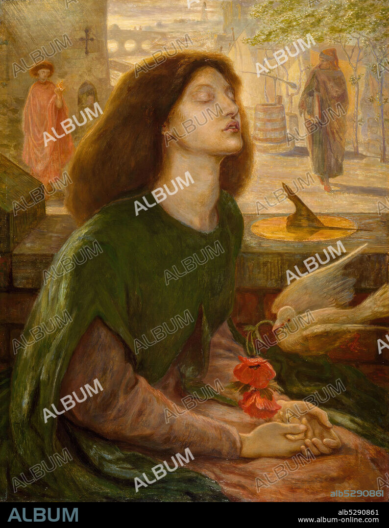 FORD MADOX BROWN DANTE GABRIEL ROSSETTI. Beata Beatrix 1877