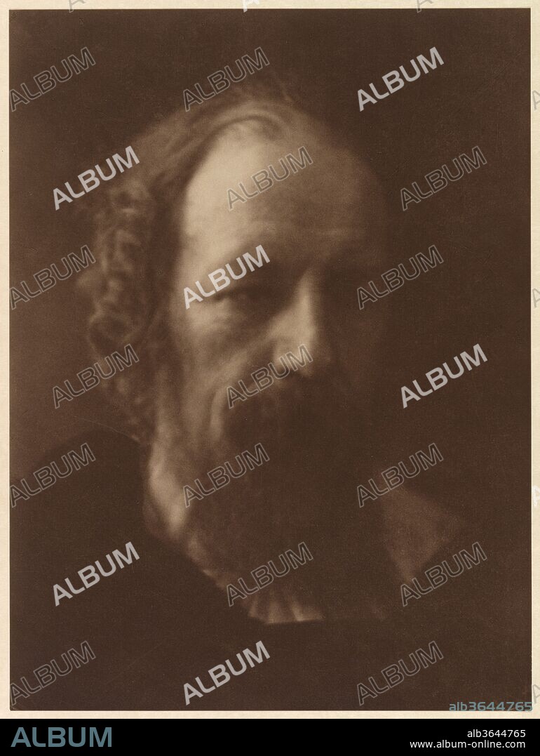 Alfred, Lord Tennyson. Artist: Julia Margaret Cameron (British (born India), Calcutta 1815-1879 Kalutara, Ceylon). Dimensions: 34.4 x 25.6 cm. (13  9/16  x 10  1/16  in.). Printer: The Autotype Company (British, London). Date: 1867, printed 1905.