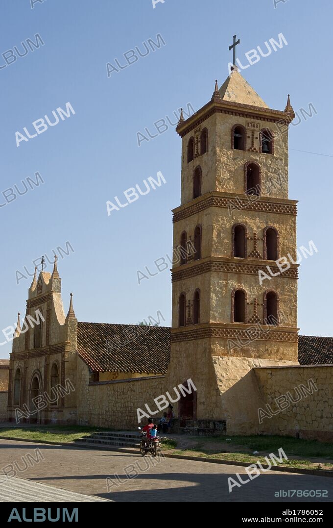 Bolivia. Santa Cruz department. Colonial Church of San Jos de