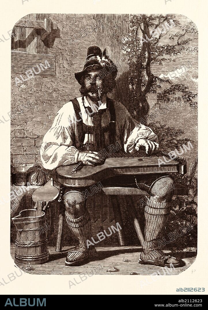 A TYROLESE COMPOSER. PAINTED BY CARL HAAG.