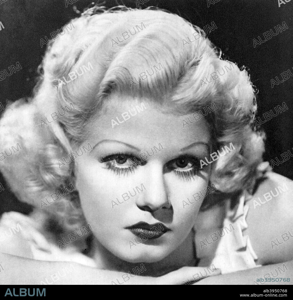 Jean Harlow, American actress, 1934-1935. Artist: Unknown - Album alb3950768