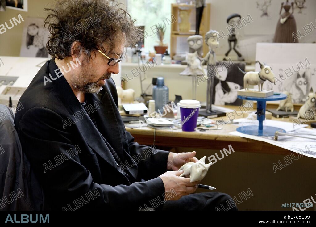 TIM BURTON in FRANKENWEENIE, 2012, unter der Regie von TIM BURTON. Copyright WALT DISNEY PICTURES.