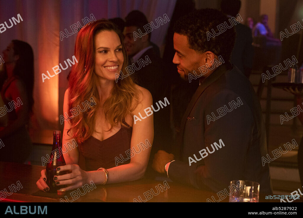 HILARY SWANK and MICHAEL EALY in FATALE, 2020, directed by DEON TAYLOR. Copyright HIDDEN EMPIRE FILM GROUP.