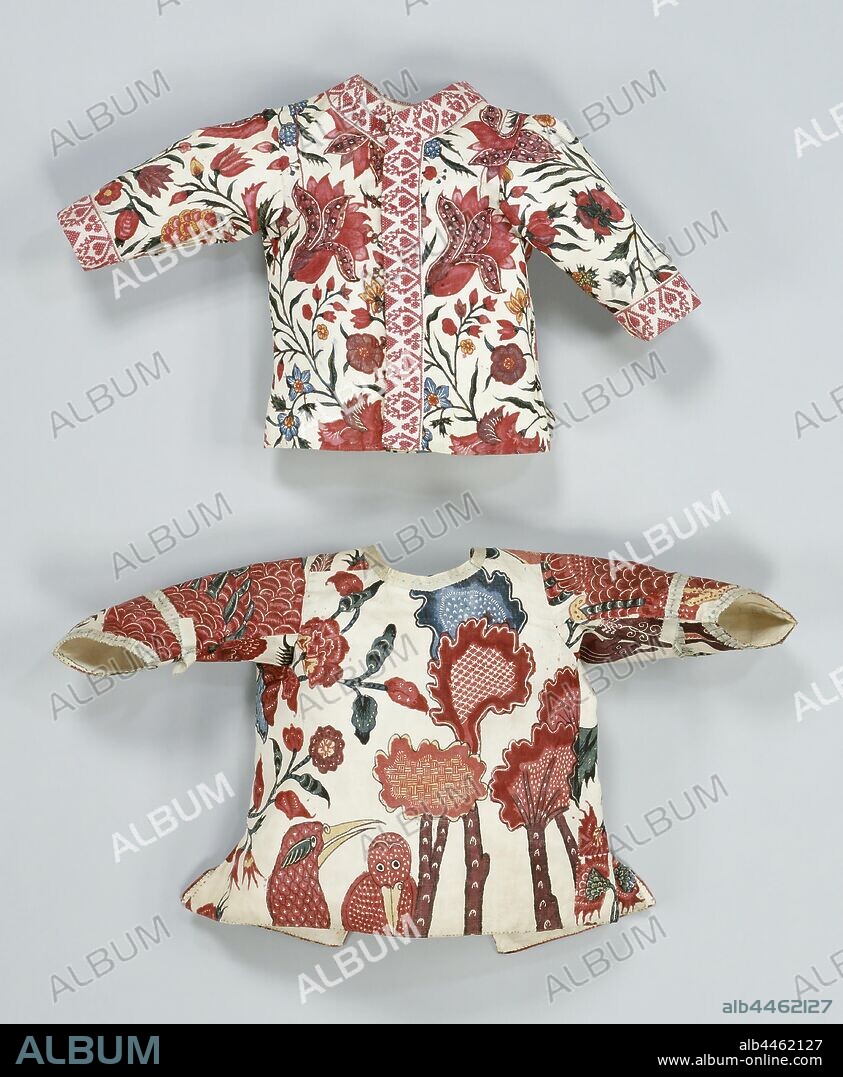 Two Babies Jackets, Jacket of sits with floral motifs